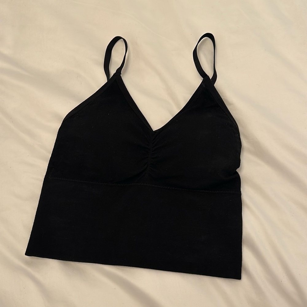 Black Crop Top